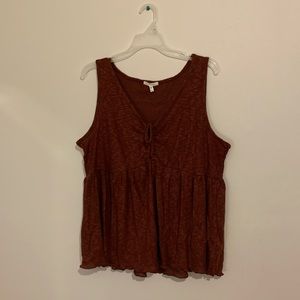 🌿 Worn once Maurices tank